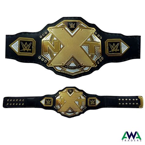 NXT Champion Title Replica Belt Commemorative WWE Championship Replica 2mm Adult Belt Leather - Etsy