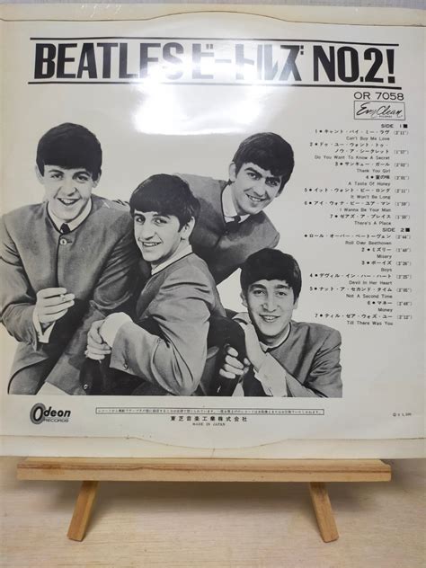 Yahooオークション The Beatles Lp ビートルズ Second Album 赤盤 O