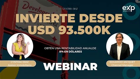 Invierte desde USD 93 500k y obtén una rentabilidad de un 8 anual en