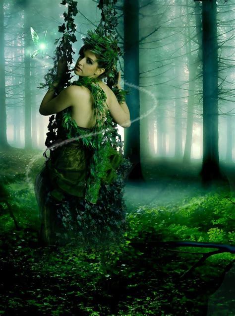 Lady Of The Forest By Jamesgriffing On Deviantart Fantasy Forest