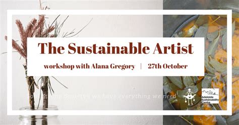 Sustainable Artist Banner Oct 18 Adelaide Sustainability Centre