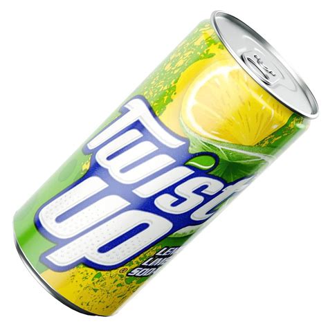 Great Value Twist Up Lemon Lime Soda Can Ml Slim D Model By