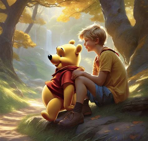 Winnie the Pooh and Christopher Robin by Kobayashi22 on DeviantArt