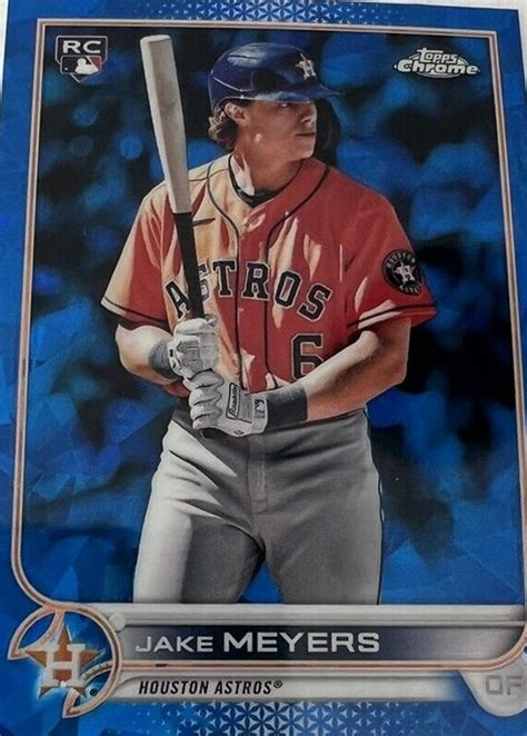 Jake Meyers 2022 Topps Chrome Sapphire Edition Base 295 Price Guide