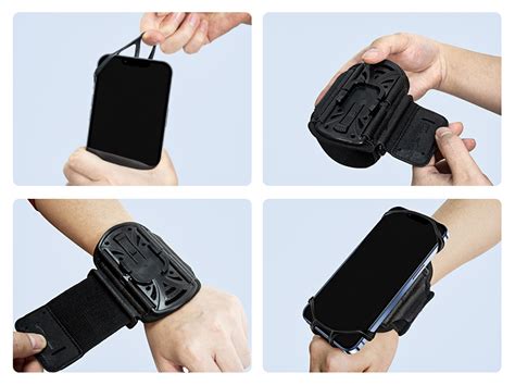 HLOMOM Handytasche Arm Joggen Abnehmbares Handy Sportarmband Um 360