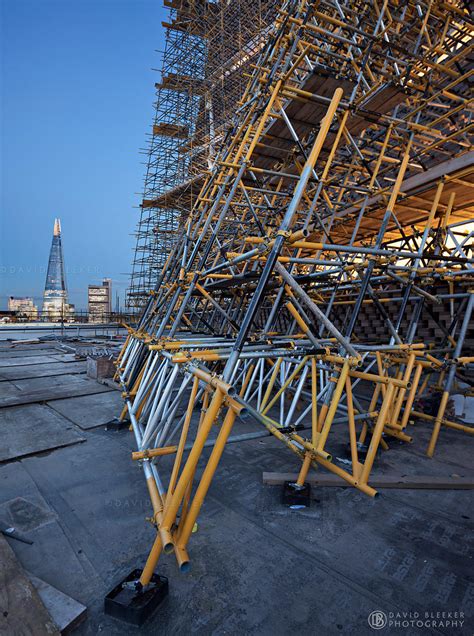 Switch House Tate Modern Swift Scaffolding © David Bleeker