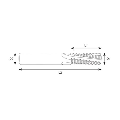 Metric 2xd Carbide Thread Mill Cutwel Thread Mill Supplier