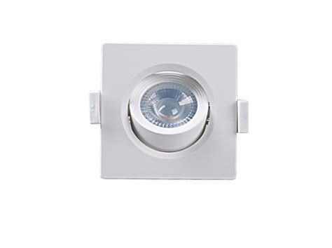 Spot De Embutir Quadr LED ALLTOP 5W 6500K LUZ FRIA TASCHIBRA