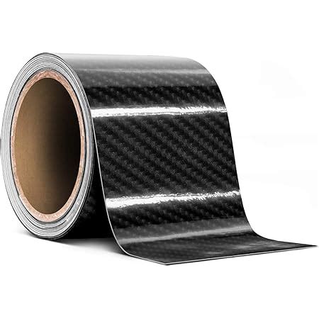 Amazon Vvivid Black Carbon Fiber Adhesive Vinyl Racing Stripe Wrap