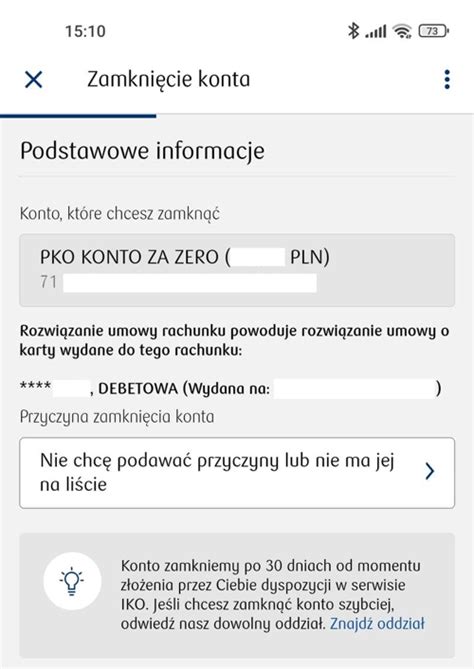 Jak zamknąć konto w PKO BP Moneteo