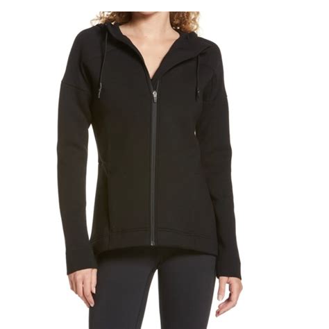 Sweaty Betty Tops New Sweaty Betty Cross Train Hoodie Jacket Black