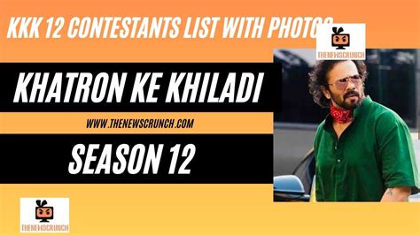 Khatron Ke Khiladi Season List Of All Confirmed Contestants Kkk Hot