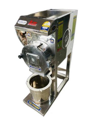 Semi Automatic Masala Pulverizer 4 HP Up To 50 Kg Hr 10 Kg Hr At