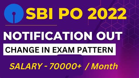 Sbi Po 2022 Notification Out Complete Details In Telugu Major