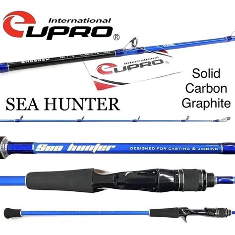 Eupro Sea Hunter Jigging Rod Free Gift Jig Shopee Malaysia