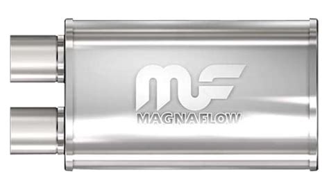 MagnaFlow Polished Stainless Steel Muffler - Free Shipping