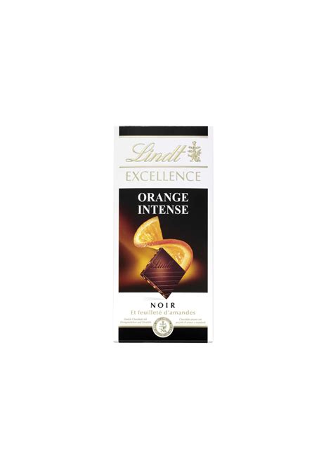 Lindt Excellence Orange Intense G Swiss Food