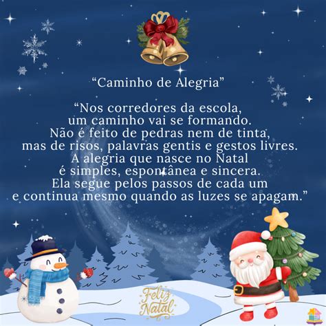 Poema De Natal Para Escola