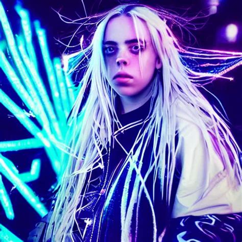 Beautiful Portrait Of Amazing Billie Eilish In The Stable Diffusion