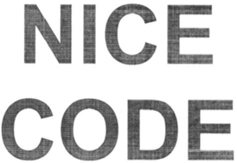 NICE CODE - Individual entrepreneur Zabrodina Inna Markovna Trademark ...