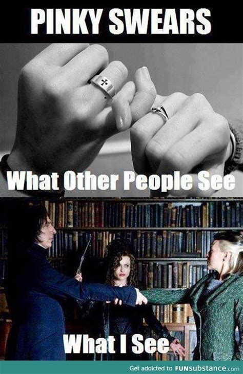 Unbreakable Vow Funsubstance Harry Potter Funny Harry Potter Memes