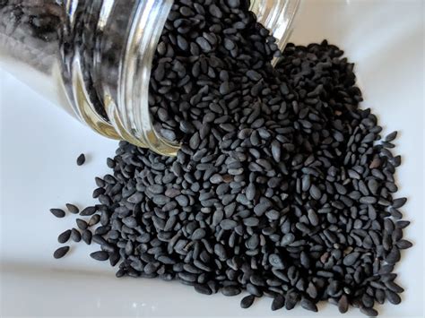 Buy Sesame Seeds, Black ~ Certified Organic » Gryffon Ridge