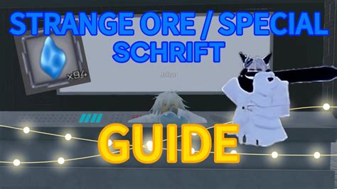 Strange Ore Special Schrift Guide Peroxide YouTube