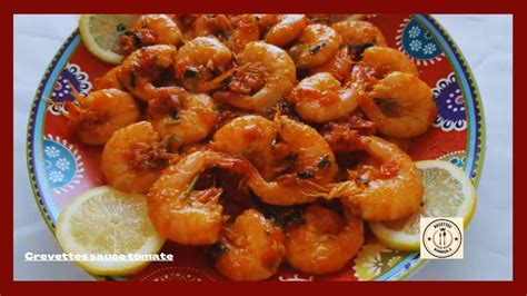 Crevettes Sauce Tomate Recette Faciles Rapides Youtube