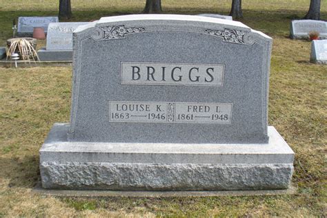 Louise Kuhn Briggs 1863 1946 Mémorial Find a Grave