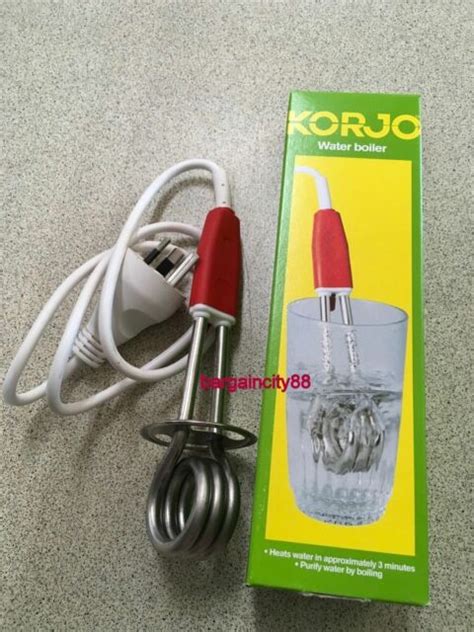 Korjo Travel Portable Water Boiler Immersion Heater Wb51 For Sale