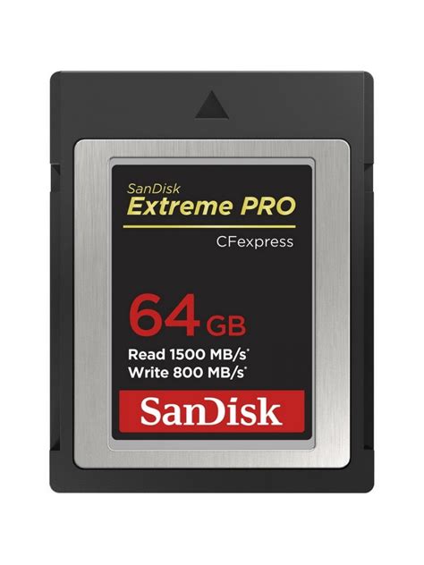 Sandisk 64gb Extreme Pro Cfexpress Card Type B