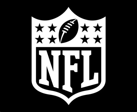 NFL Logo Symbol White Design America football American Vector Countries ...