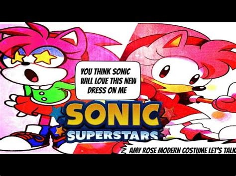 Sonic Superstars Amy Rose Costume Let S Talk Sega News Youtube