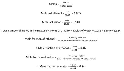 How to calculate mole fraction? - Problems, Formulas, Units