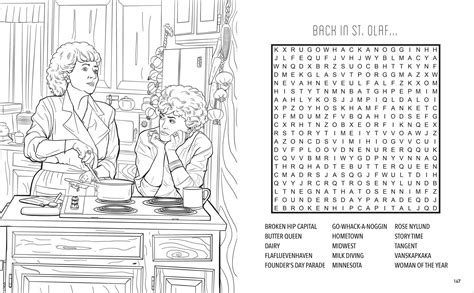 The Golden Girls Word Search Quips Quotes And Coloring Book Book By