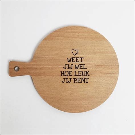 Valentijnsdag Cadeau Tapasplank Valentijn Cadeautje Voor Hem