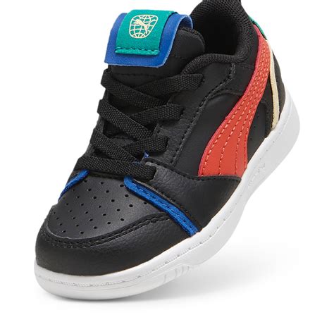 Ripley Zapatillas Ni O Puma Negro Urbanas Infante Rebound V