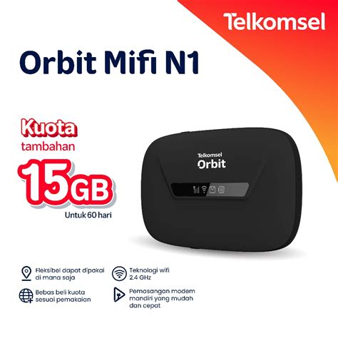 Jual Telkomsel Orbit Mifi N Portable Modem Wifi G High Speed Bonus