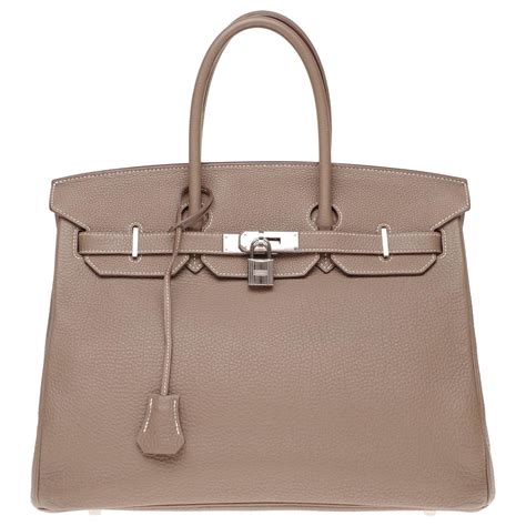 Herm S Atemberaubende Hermes Birkin Handtasche In Togo Schlepptau