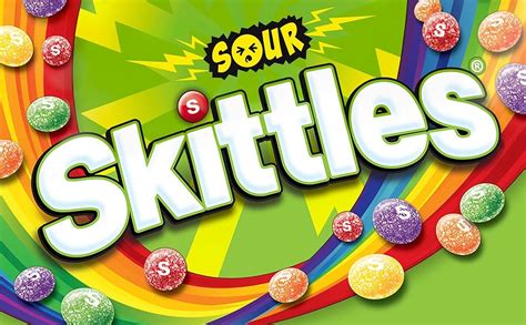 Skittles Sours Chewy Candy Bulk Pack Grab N Go 72 Oz Bag