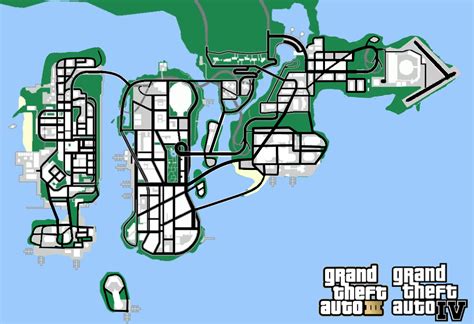 Modify The Gta 3 Map A Little To Adapt The Gta 4 Map In The 3d Universe