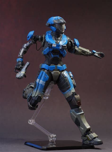 Kat Play Arts Kai Figure By Square Enix From Halo Reach Flickr