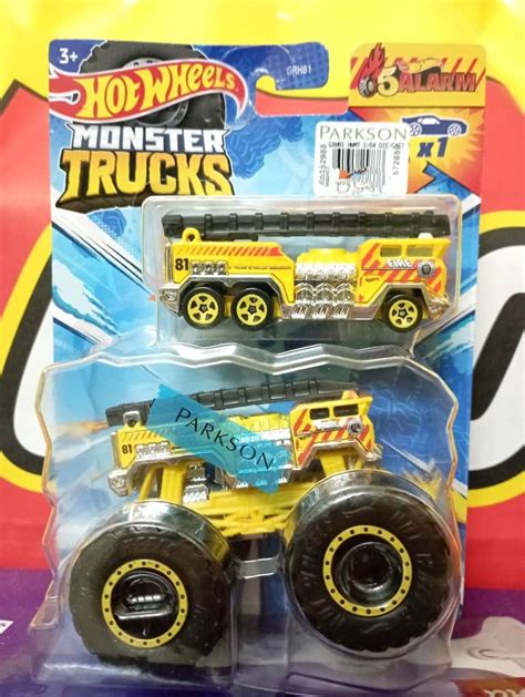 Hot Wheels Monster Trucks ALARM Combo Pack Hobbies Toys Toys Games On Carousell