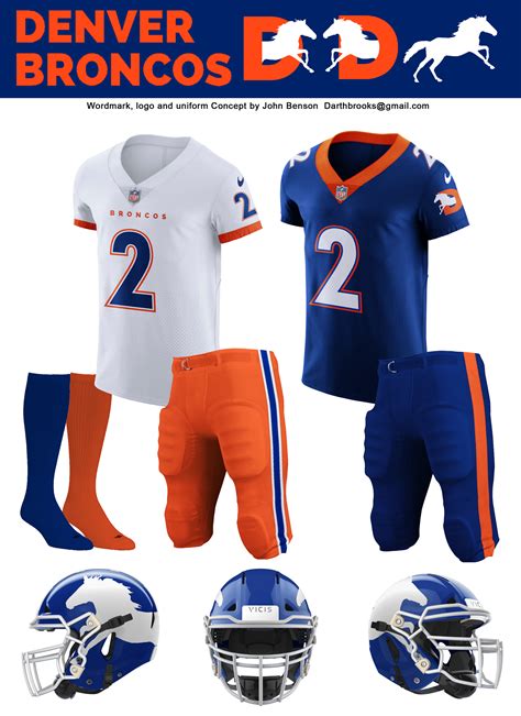 Here's a Broncos uniform concept : r/DenverBroncos