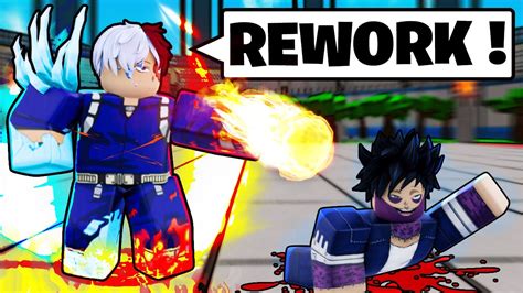 The New Todoroki Rework Is Amazing Heroes Battlegrounds Roblox Youtube