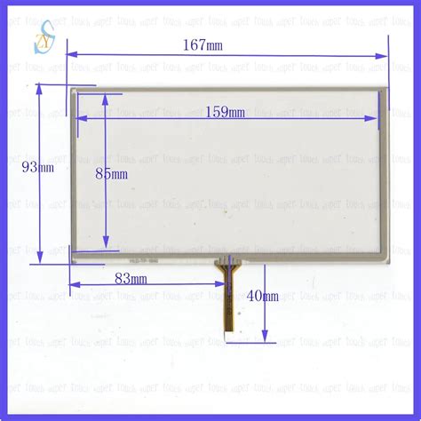 ZhiYuSun Pantalla T Ctil De 7 Pulgadas Para KW AVX420BT JVC Cristal