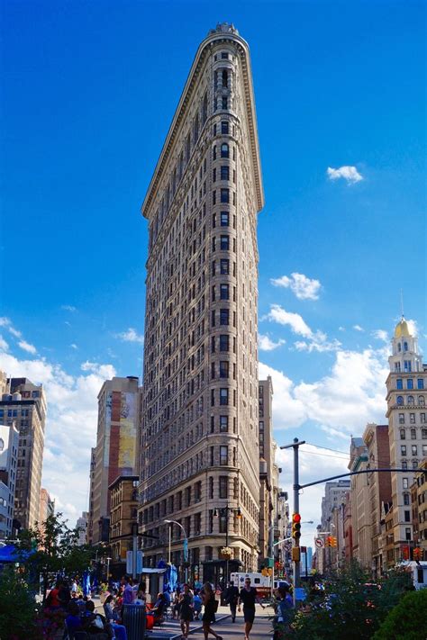 The Flatiron Building In NYC Designed By Daniel Burnham