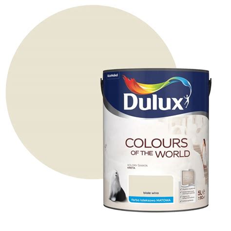 Dulux Kolory Wiata Farba Lateksowa Cienna Bia E Wino L