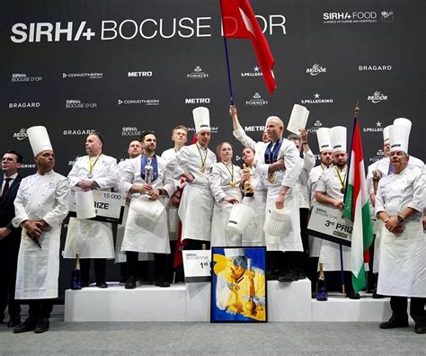 Photos Hungarian Team Wins Bronze Medal In The Bocuse D Or Final