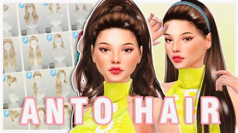 FEMALE ANTO HAIR CC FOLDER Sims 4 Female Hair Cc Folder Mods Folder